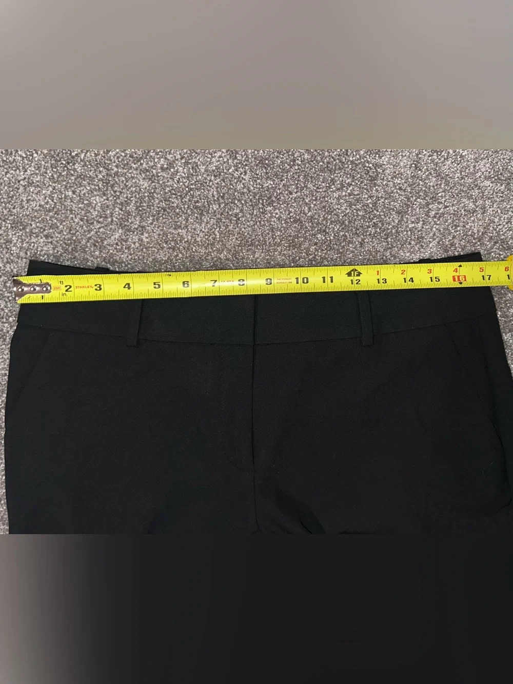 Ann Taylor Black Straight-Leg Dress Trousers NWOT Sz 10